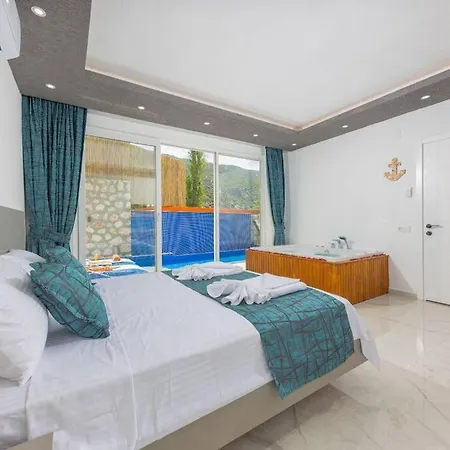 Montana Jakuzili Balayi Tatil Villasi Villa Kas